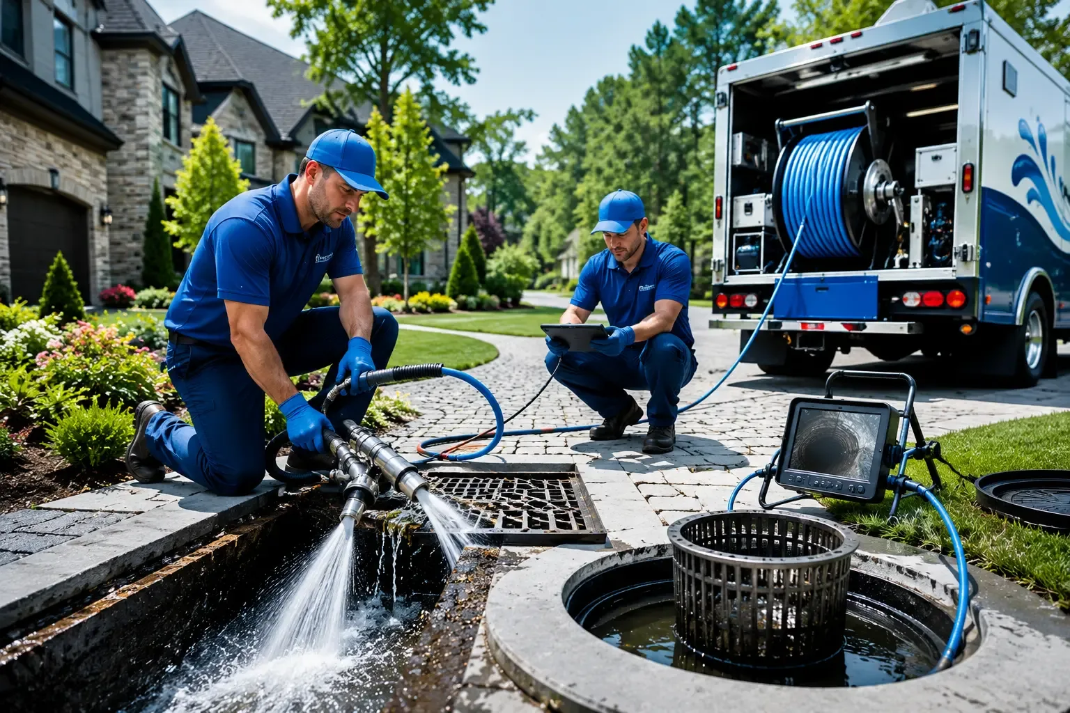 Local outdoor drain cleaning professionals in Underwood, IA